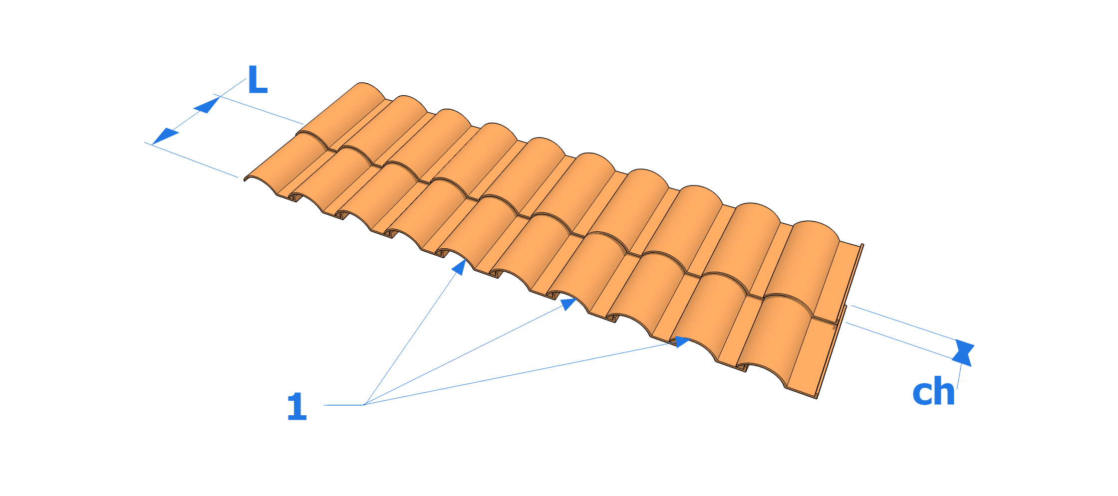 Les tuiles à emboîtement - Toitures et couvertures, matériaux de ...