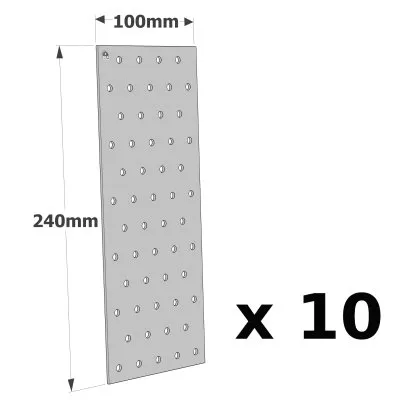 Plaques Perforées - Réf. NP20/100/240_10