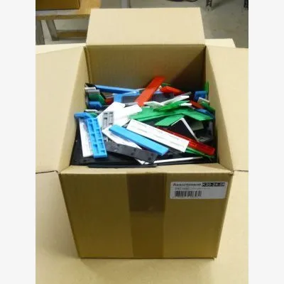 Assortiment de 1200 cales plates, 28 x 100 mm (1 à 6mm) - Réf. AK28S12