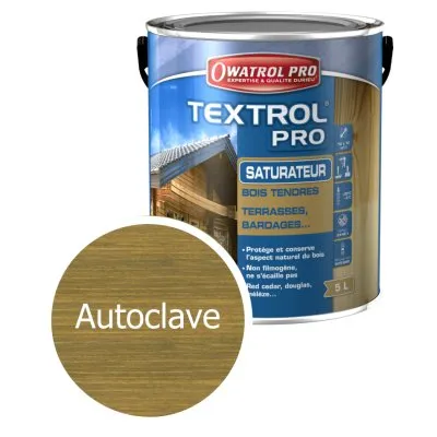 La référence : TEXTROL PRO : protéger les terrasses et bardages - bois tendre - Réf. 1194