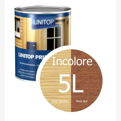 LINITOP PRIM & FINISH : Lasure d'imprégnation transparente. - Réf. L094