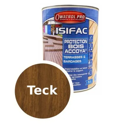 Protection bois Accoya - Terrasses & bardages - CDT : Bidon métal rond 5L - Réf. 1617