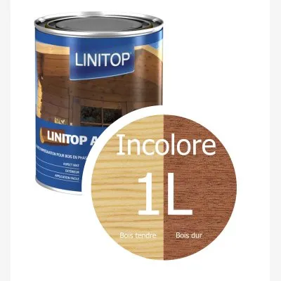 LINITOP ACRYL PRIM : Lasure d'imprégnation en phase aqueuse - Réf. L1081