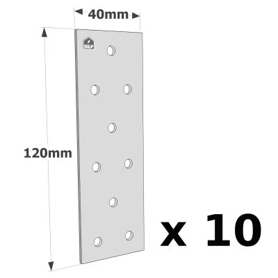 Plaques Perforées - Réf. NP20/40/120_10
