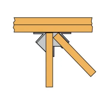 2 arêtiers sans empannon