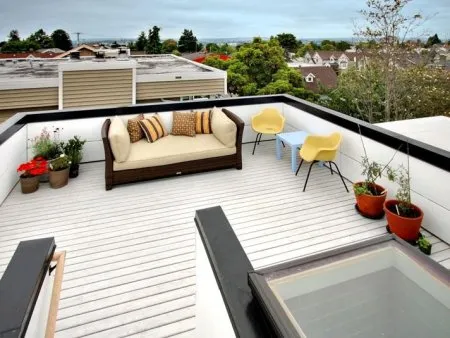 Toiture terrasse accessible