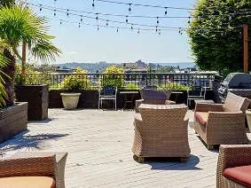 Une toiture terrasse